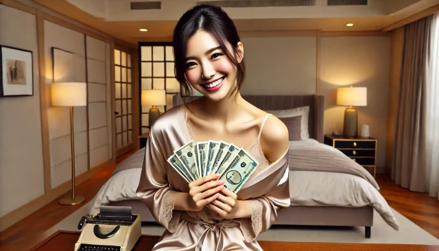 お手当を先渡しで貰うパパ活女子