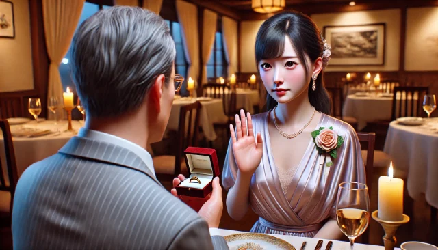 パパ活女子から結婚を断られる男性