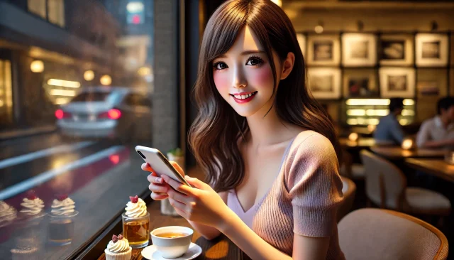 パパ活相手の男性の誕生日お祝いメッセージを入れるパパ活女子