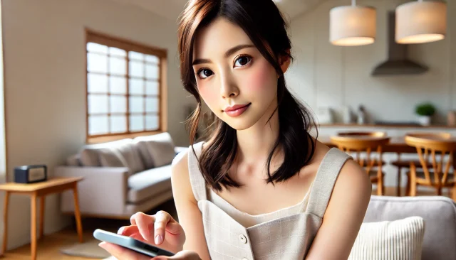 誕生日お祝いのメッセージを送るパパ活女子
