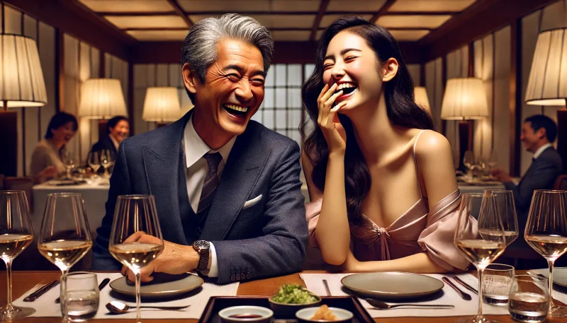 パパ活の長期の関係でなれて楽しいデートができている男女