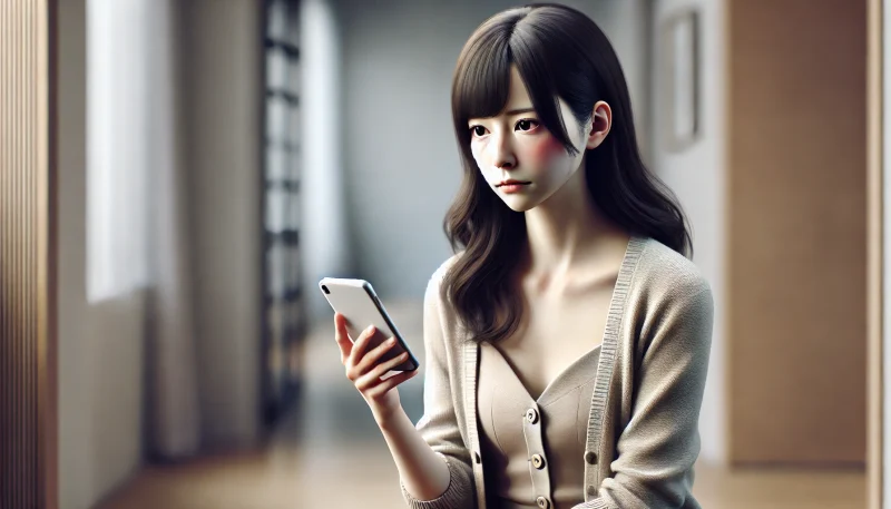 X（Twitter）でパパ活募集したら冷やかしにあって困る女性