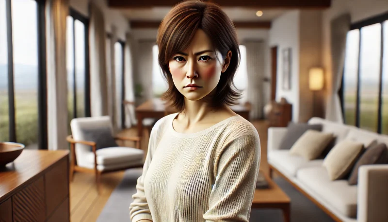 パパ活不倫が妻にバレて怒る妻