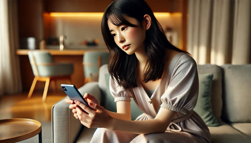 パパ活相手が面倒で断り方を考える女性